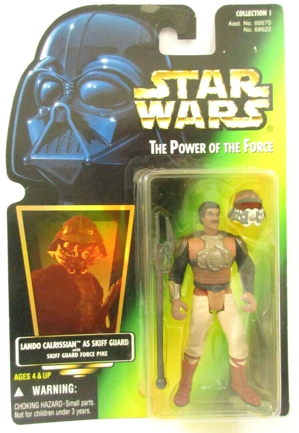 Figurine Star Wars Power of the Force Lando Calrissian Kenner 1996 vintage 10cm