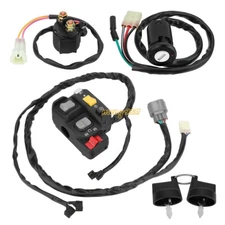 Handlebar Key Switch Starter Relay Kit for Honda Recon 250 TRX250TE ES 2007-2020