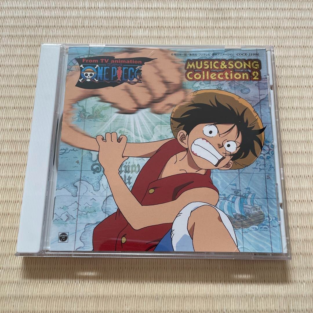 Japan Anime ONE PIECE CD Music & Song Collection 2 retro item Hard to get rare