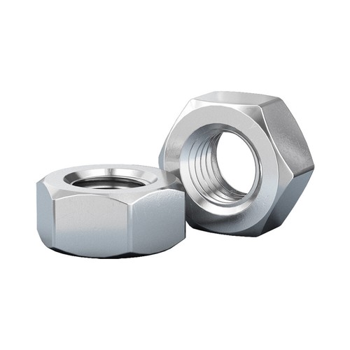 UNC Hex Hexagon Full Nuts 4-40 6-32 8-32 10-24 10-32 12-24 A2 Stainless Steel - Picture 7 of 15