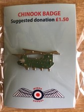 100 Years of RAF/CHINOOK Badge/Pin-Brand New.