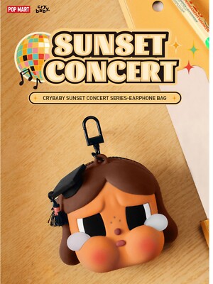 CRYBABY Sunset Concert Series イヤホンケース The Monsters and CryBaby Sunset Concert Series Earphone Bag