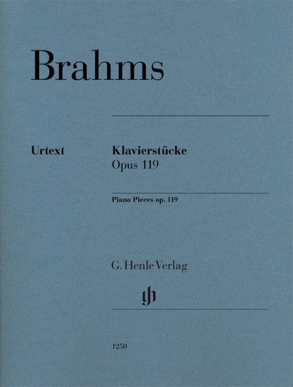 Klavierstücke op. 119 für Klavier zu zwei Händen. Revidierte Ausgabe von HN ...