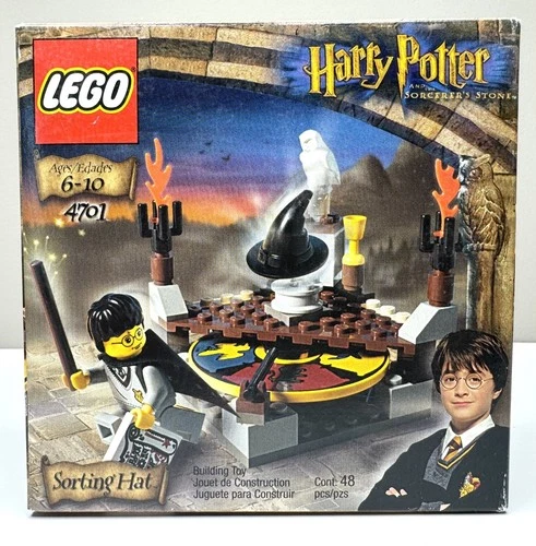 Lego  Harry Potter 4701 The Sorting Hat NEW sealed vintage