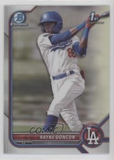2022 Bowman Chrome Prospects Refractor 6/499 Rayne Doncon #BCP-202 0o6v