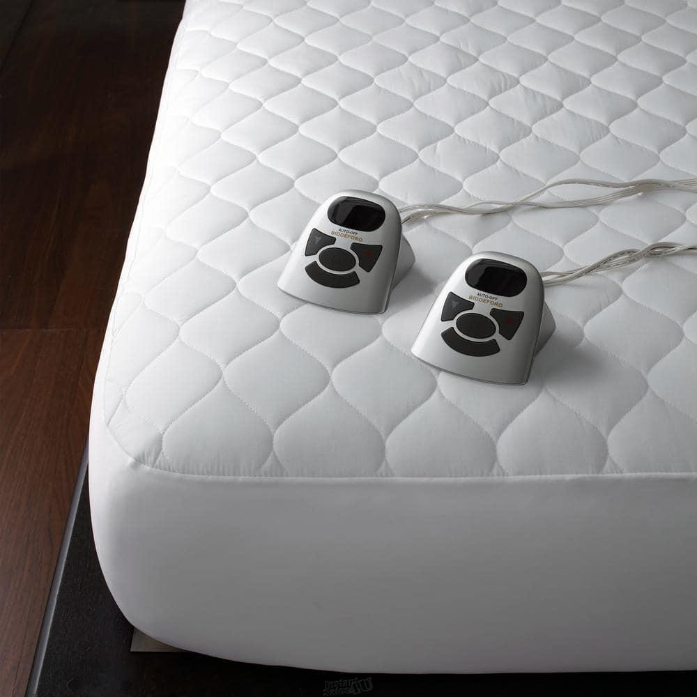 Quilted Mattress Biddeford Heated Mattress Pad Twin Heated