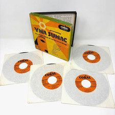 RARE Presenting YMA SUMAC a Collection Of Early Recordings 1952 Vinyl 45 Box Set