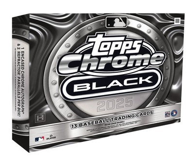 2025 Topps Chrome Black - Base, Serial # 'D & Variations (You Pick)