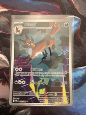 Pokemon TCG Thievul 092/084 Me05: Pitch Black Holo Illustrazione Rara NM Card