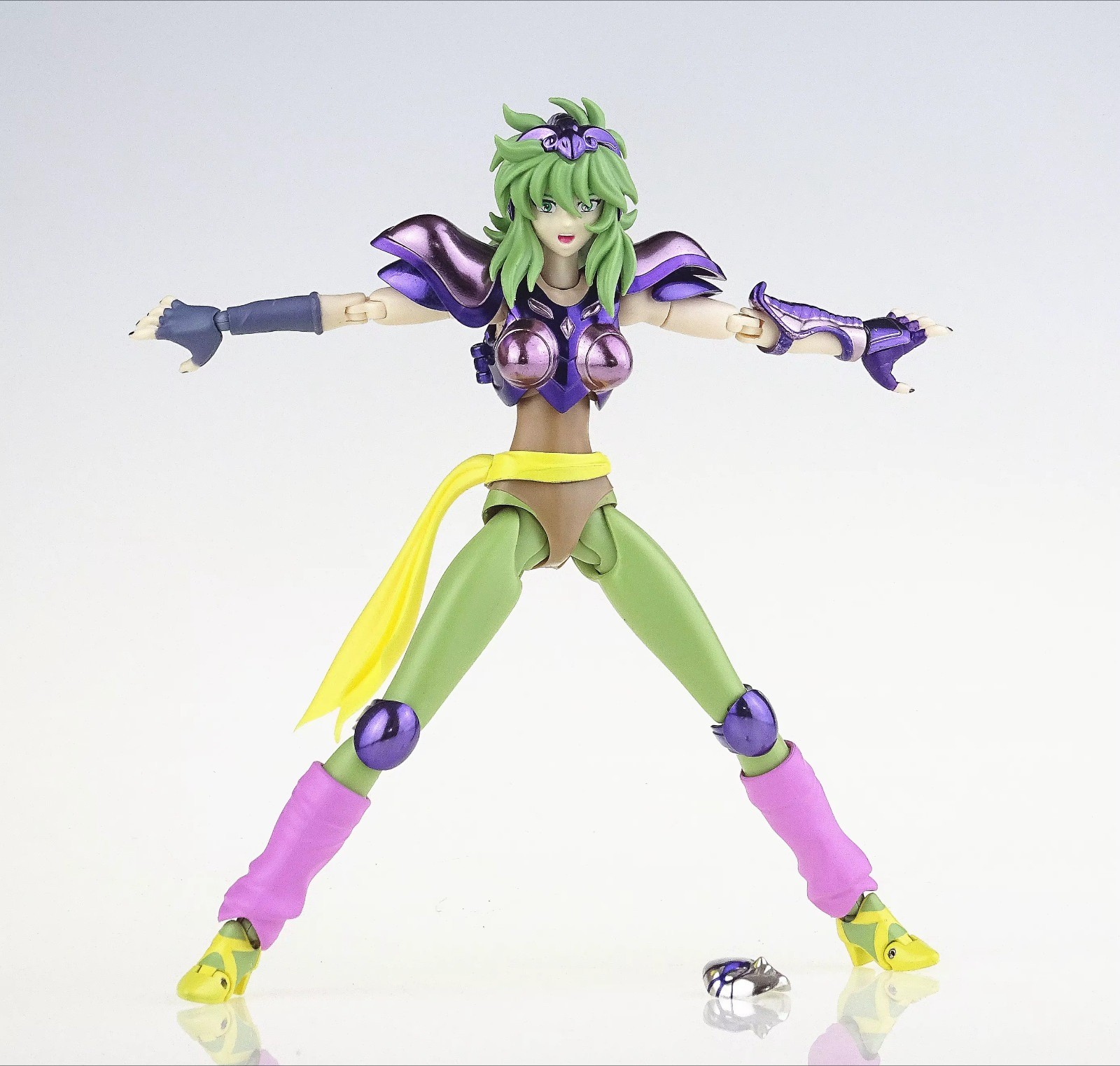 Ophiuchus Shaina Saint Seiya Cloth Myth EX Silver Knight Zodiac Figure-
