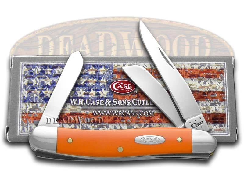 Карманный нож Case xx средний Stockman гладкий оранжевый делрин нержавеющая сталь 80509 - Изображение 4 из 4