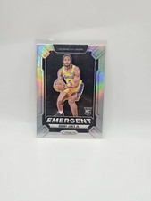 2024-25 Prizm Basketball BRONNY JAMES JR Emergent Silver Prizm RC #8 Lakers