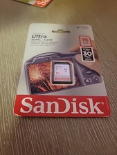 SanDisk 16GB Class 10 Ultra SDHC Card