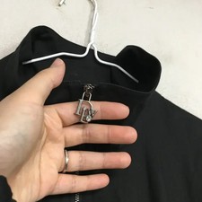 DeWEL 2023 Long Black Zip-up Bansock Dress Size 66 Pre-Owned