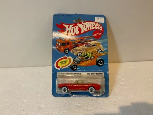 Vintage 1983 Mattel Hot Wheels ‘65 Mustang Convertible. #5908. New. A9