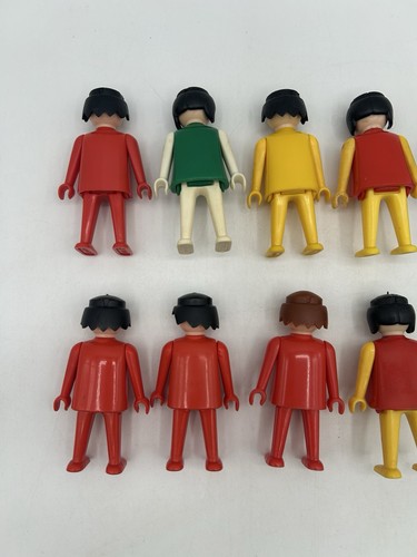 Lote De Colección De 12 Figuras De Acción Playmobil Geobra 1974 Estatuillas - Imagen 8 de 22
