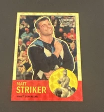 2007 TOPPS WWE HERITAGE II CHROME MATT STRIKER SUPERFRACTOR SSP #’d 22/25! RARE!