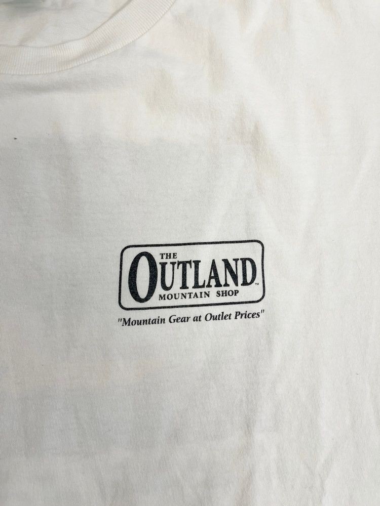 Patagonia 90s Vintage USA Made Benetical T-Shirt Mountain Logo XL Used From Japa thumbnail 3