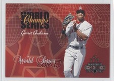 2003 Donruss Champions World Series Champs 1143/2002 Garret Anderson #WSC-7 0a1