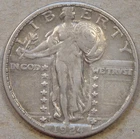 1924-S Standing Liberty Quarter 25c VF-XF as Pictured L3