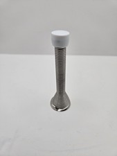    5 Pack   3" Satin NICKEL Flex Spring Door Stop Brand New 