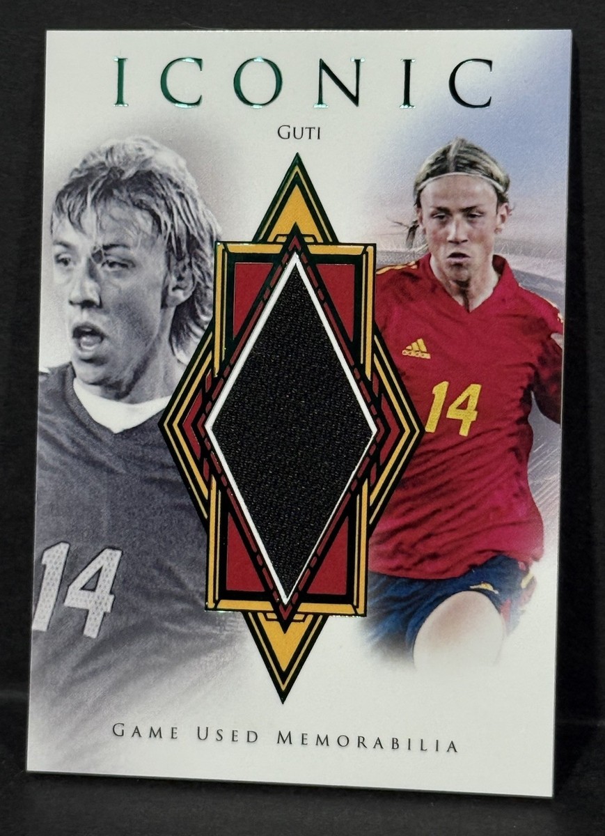 2024 Futera Unique World Football Spain Guti Iconic Game Used