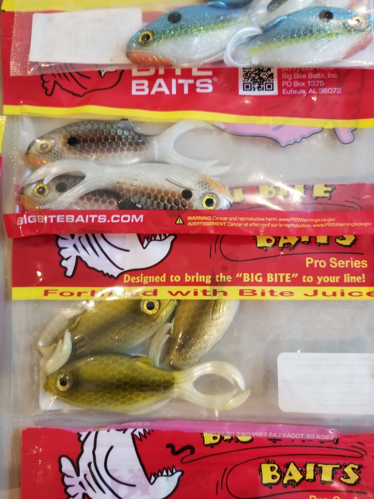 Huge Big Bite Baits Lures Bundle - Creatures, Tubes, Dropshots and More!