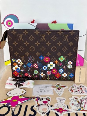 Louis Vuitton x Takashi Murakami 2025 Monogram Superflat Toiletry