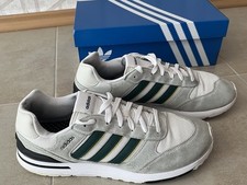 Adidas Herren Sneaker 44 2/3 10 Weiß grün W...
