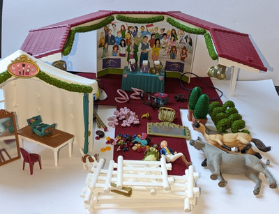 Schleich Horse Club 42466 Große Pferdeshow Ersatzteile Zubehör Einzelverkauf