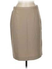 Moda International Women Brown Formal Skirt 6