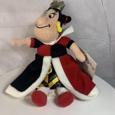 DISNEY STORE Queen Of Hearts Bean Bag Plush Toy 8  