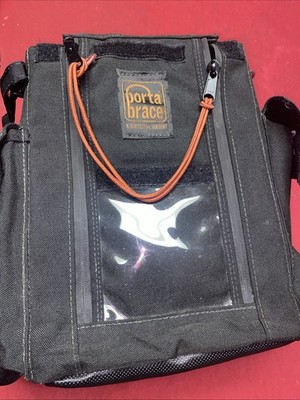 PortaBrace DSLR Sling Pack Field Production Camera Case - (Black) EUC