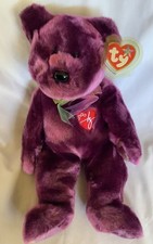 Ty Beanie Buddy Buddies 2000 Signature Bear Mint with Mint Tags