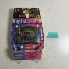 Sony Walkman WM-FX421 Black Digital Tuning AM/FM Stereo Cassette Player NEW