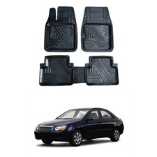 Floor Mats Fits Kia Cerato 2004-2009 I Costum Fit Waterproof Tpe Floor Mats Fits Kia Cerato 2004-2009 I Costum Fit Waterproof Tpe