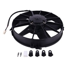 12 Pusher Fan Va01-ap70ll-36s 30102025 For Spal 5 Straight Blades 12v