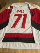 Taylor Hall Carolina Hurricanes Autographed Jersey JSA Certified