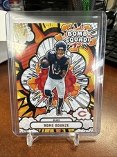 Rome Odunze #BS-ROE Prices | 2025 Panini Donruss Bomb Squad