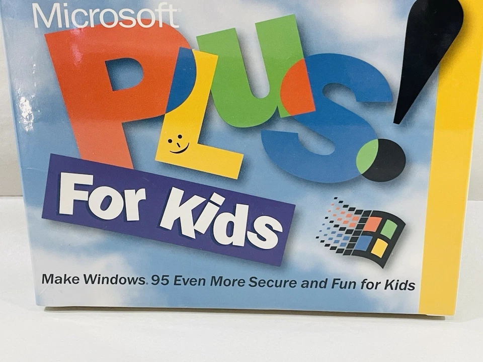 Microsoft Plus! For Kids – Windows 95 addon [Paint It!, sounds/themes] Plus IE3 - Image 2 of 4
