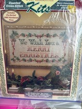 Kits de punto de cruz Just We Wish You A Merry Christmas Angela Pullen 40301 sellado