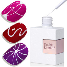 15 Ml Metallic Gel Liner Nail Art Bronze Mirror Chrome Painted Drawing Stripper 