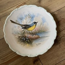 Vintage Royal Albert Collector’s Plate 1982 Grey Wagtail