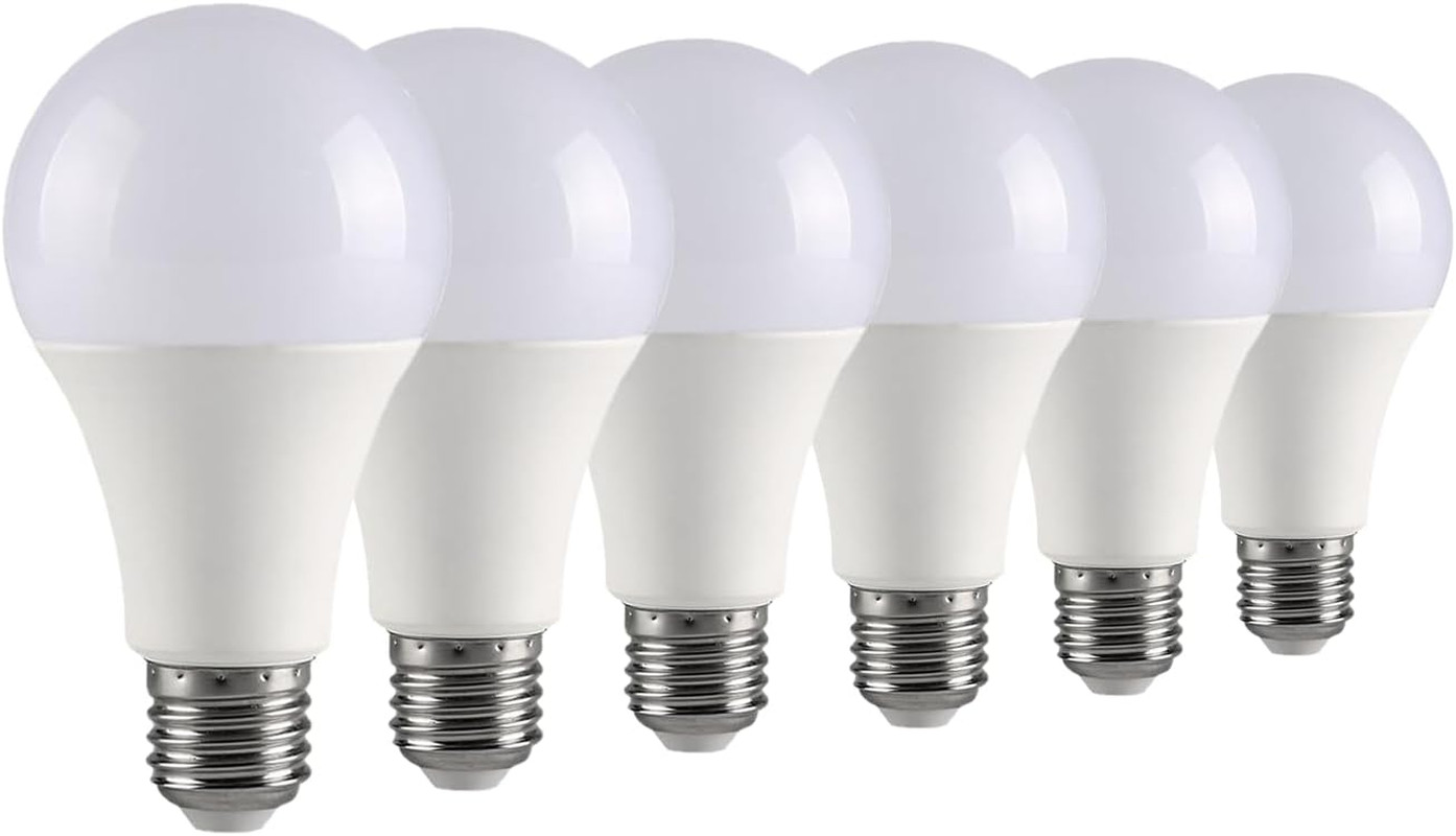 6-Pack 3 Way Light Bulbs Soft White 3000K 50 100 150 Watt Equivalent, Perfect...