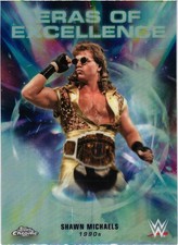 2026 Topps Chrome WWE #ERA7 Shawn Michaels Eras refractor