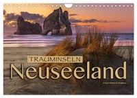 Trauminseln Neuseeland (Wandkalender 2027 Din A4 Quer), Calvendo Monatskalender