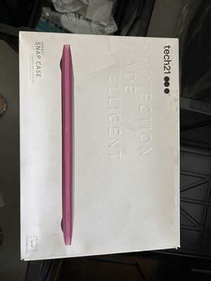 Tech21 Impact Snap Case Impact Resistant for MacBook Air 13 , Pink Polycarbonate