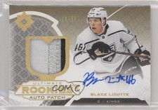 2019-20 Ultimate Collection Rookies Gold /99 Tier 1 Blake Lizotte Patch Auto 0c3
