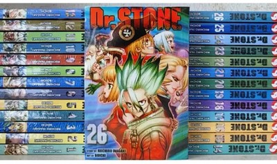 DR STONE by Riichiro Inagaki Manga Comic English Version Volume 1-26 Full Set