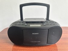 Sony CFD-S70 Boombox CD Player AM-FM Radio Stereo Cassette - TESTED